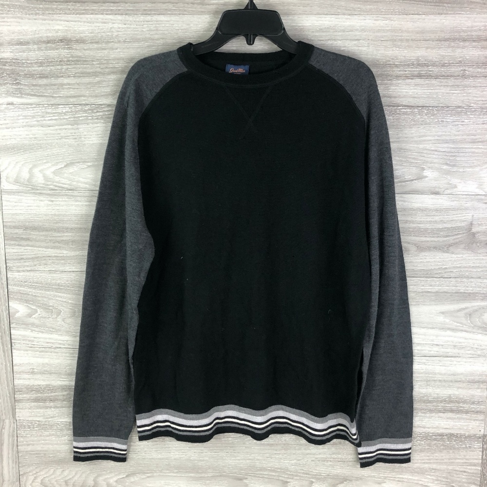 Goodman Brand Wool Long Sleeve Sweater